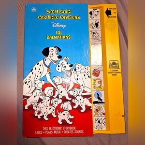 DISNEY 101 DALMATIANS Golden Sound Story Ronald Kidd 1991 Hardcover SightN'Sound